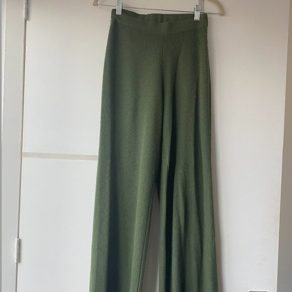 Make an offer! Cult Gaia Knit Tube Top + Pants Set in Green Tea - Picture 4 of 4